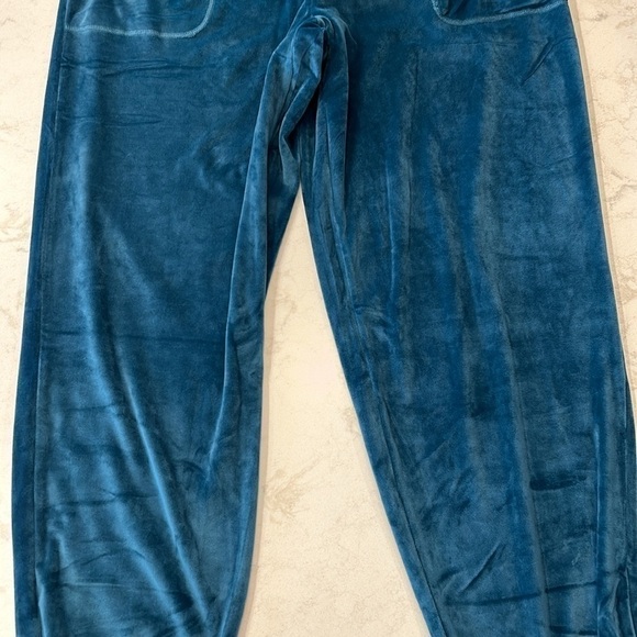 Juicy Couture X Urban Outfitters OG Bling Velour Pants Y2K Large - Picture 10 of 17